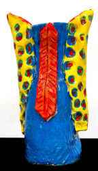 Student artwork of a ceramic vase