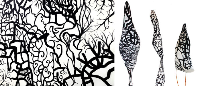 Student abstract artwork