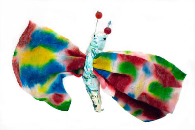 Mixed Media by Ethan Cheng, Year 1, Kilvington Grammar School Student artwork of a butterfly