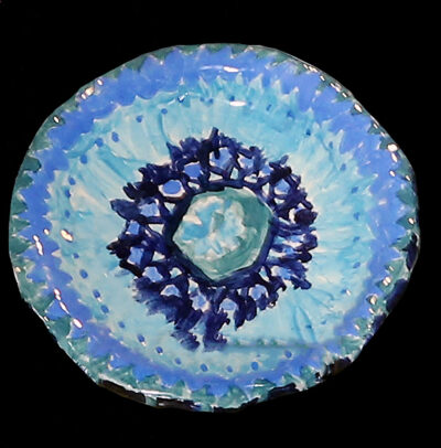 Glazed Ceramic by Lulu Rivera-Gray, Year 5, St Michael’s Grammar School Student artwork of of a ceramic plate