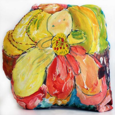 Mixed Media by Will Skinner, Year 3, St Michael’s Grammar School Student artwork of a cushion