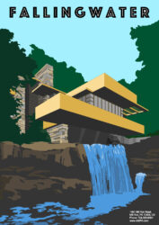 Digital Illustration by Patrick Finnegan, Year 12, Hillcrest Christian College Student artwork of an architectural study