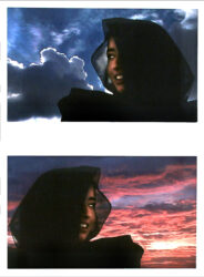 Digital Photograph by Jasemin Selimovska, Year 12, Ilim College Student artwork of a veiled portrait