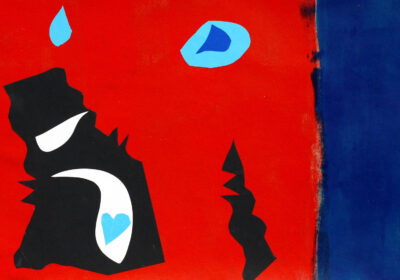 Paper Collage by Saoirse Brennan, Year 1, Ruyton Girls’ School Student artwork inspired by Paul Klee