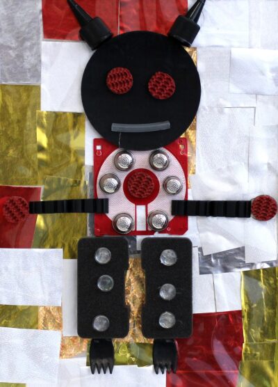 Mixed Media Collage by Amir Zoobi, Prep, Trinity Grammar School, Kew Student artwork of