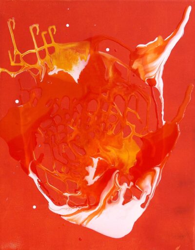 Acrylic on Canvas by George Koutrouzas, Year 6, Trinity Grammar School, Kew Student artwork of