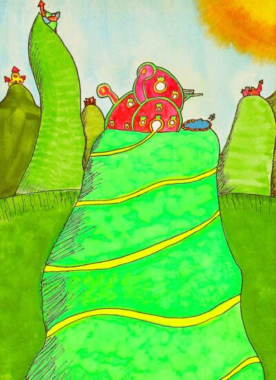 Student artwork of