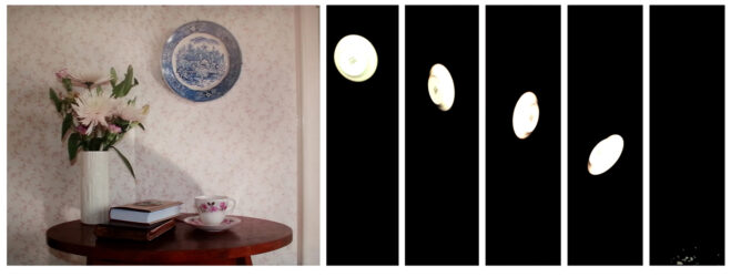 Photographic print by Jacqueline Menhennet, Year 12, Ballarat Clarendon College Student artwork of an object in motion