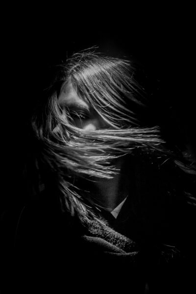 Digital photography by Angus McArthur, Year 11, Ivanhoe Grammar School Student artwork of a portrait