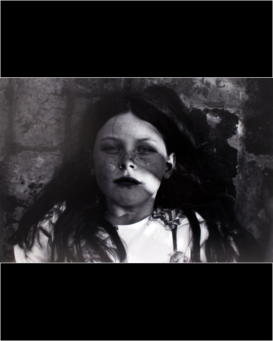 Black and white photographic prints by Charlotte Henderson, Year 10, St Catherine’s School Student artwork of a photographic portrait