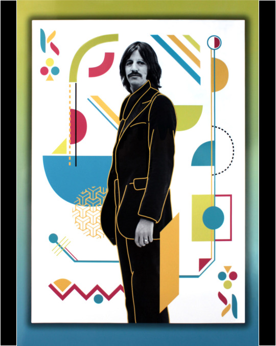 Student artwork of The Beatles