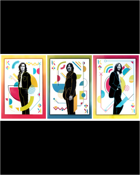 Student artwork of The Beatles