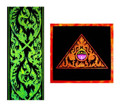 Acrylic on canvas by Napassorn Tantibhaedhyangkul, Year 12, Billanook College Student artwork