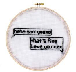 Embroidery by Amelia Wood, Year 9, Ruyton Girl’s School Student artwork of embroidery