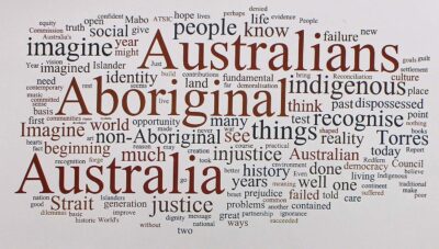 Inkjet print on paper by Will Gahan, Year 8, Preshil β The Margaret Lyttle Memorial College Student artwork of a word cloud