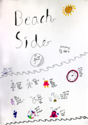 Graphite pencil and markers on paper, Ella Herbert, Year 4, Newhaven College β Designer Student artwork of a future career