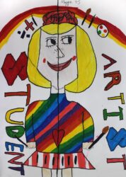 Markers on paper, Maggie Mackenzie, Year 4, Newhaven College β Artist Student artwork of a future artist