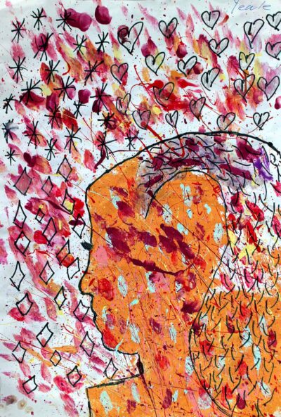 Paint and markers on paper, Yeale Yazew, Year 3, Son Centre Christian College β Software developer, teacher, engineer Student artwork of a future career