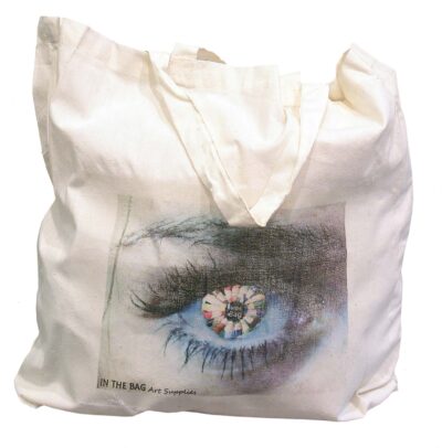 Student artwork of a printed bag