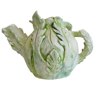 Ceramic – Jessica McCann, Year 10, Firbank Grammar School Student artwork of a ceramic teapot