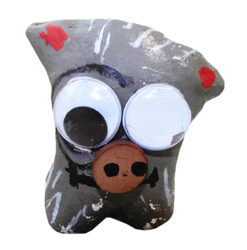 Modroc and acrylic paint β Jack Cornips, Year 3, Melbourne Montessori School Student artwork of an animal figure