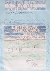 Mixed media on paper β Aiko Ridwan, Year 5, Melbourne Montessori School Student artwork