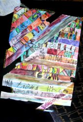 Mixed media on paper β Chelsey Weisz, Year 6, Melbourne Montessori School Student artwork