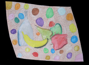 Student artwork of a still life