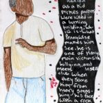 Student artwork booklet about the 'It' film