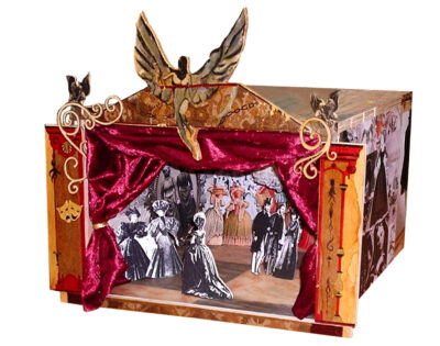 Mixed media by Jessica Waugh, Year 12, Christian College Geelong Student artwork of a diorama