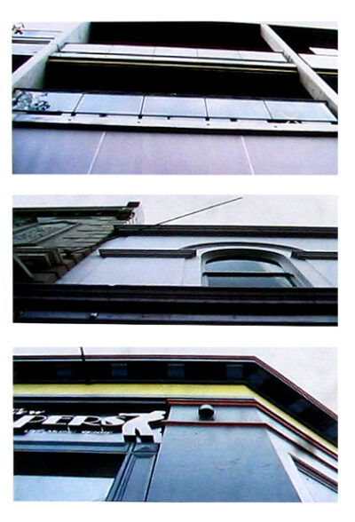 Photography by Stefan Farina, Rossbourne School Student artwork of urban architecture