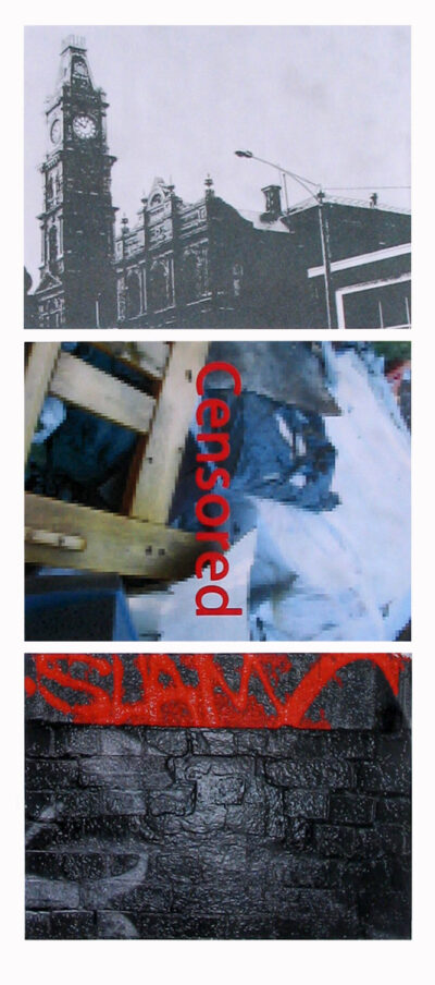 Photography by Nick Denner, Rossbourne School Student artwork of urban landscapes