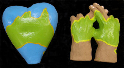 Student artwork sculpture