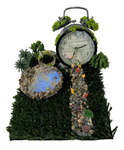 Mixed media by Coco Ewin, Emma Gorringe, Lucy Mackenzie-Eldebs and Victoria Mourikis, Year 7, Carey Baptist Grammar School Student artwork