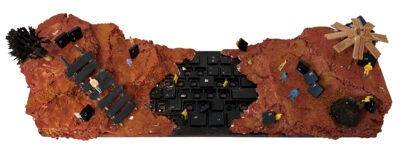 Mixed media, by Jayvier Ho, Morgan Macdonald, Nathan Koh, Orio Jones, Year 7, Carey Baptist Grammar School Student artwork