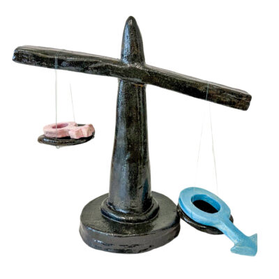 Air dry clay by Mia Burte, Year 9, Lowther Hall Anglican Grammar School Student sculptural artwork