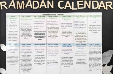 Al-Taqwa College Ramadan Calendar Project