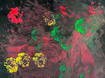 Student abstract artwork