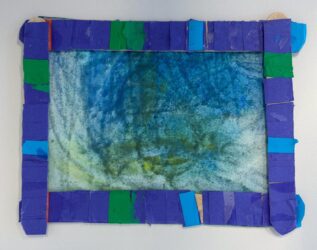 Student abstract artwork