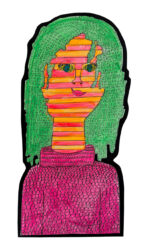 Watercolour and markers by Eve Sankey, Year 4, Strathcona Girls Grammar School